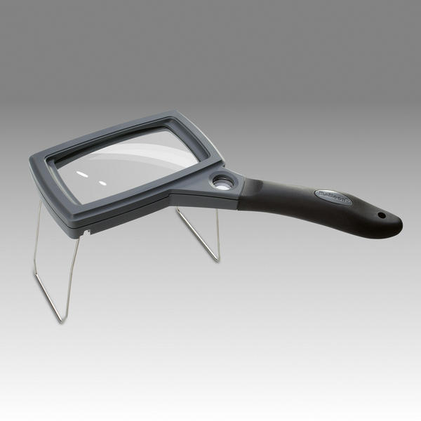 D 037 - LCH RB85G - Magnifier for reading with rubber handle